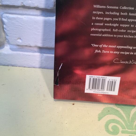 Williams-Sonoma Fish cookbook hard cover - Picture 3 of 4